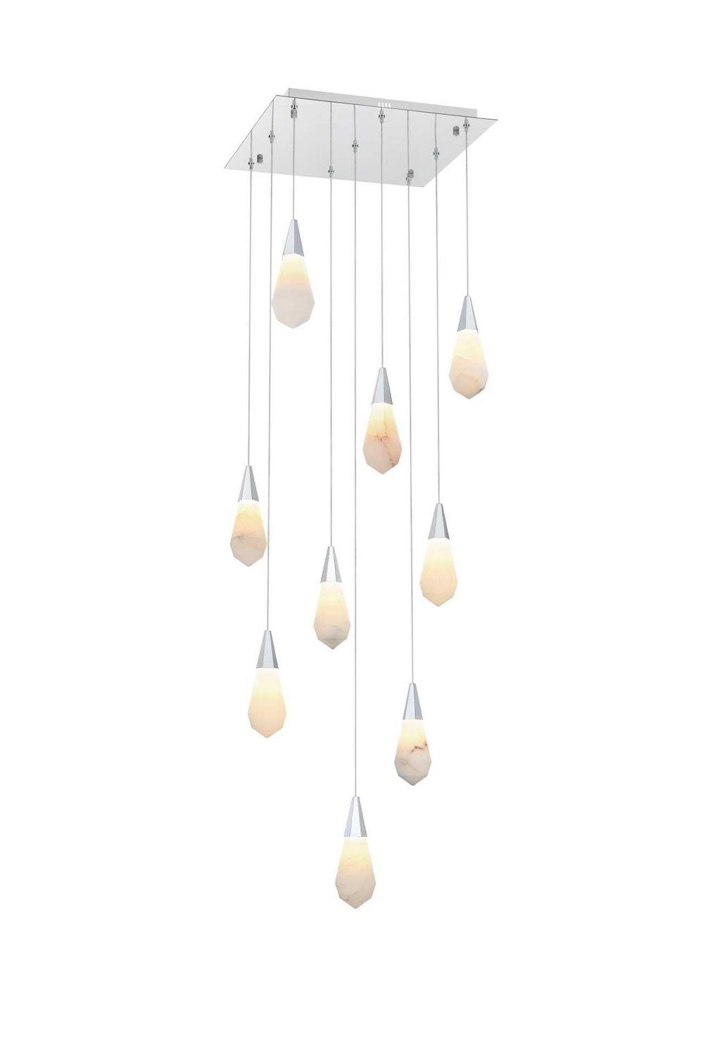 Elegant Lighting - 1013S20C-22ST - LED Pendant - Amora - Chrome