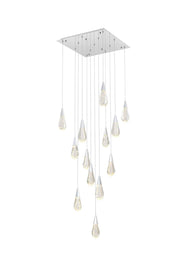 Elegant Lighting - 1013S26C-02CR - LED Pendant - Amora - Chrome