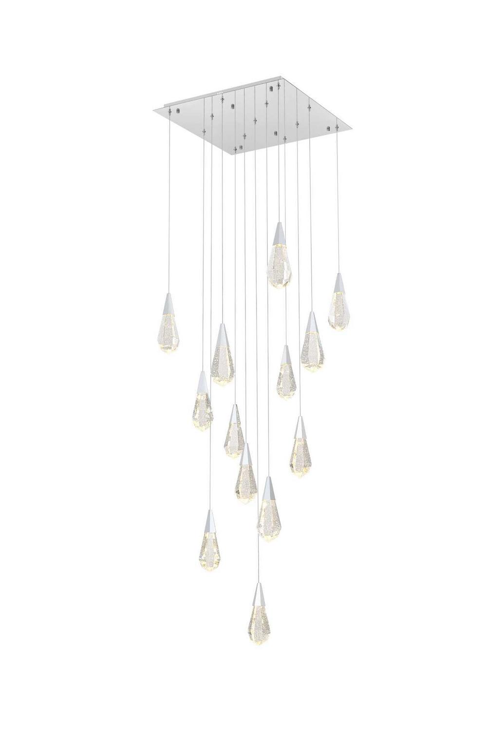 Elegant Lighting - 1013S26C-02CR - LED Pendant - Amora - Chrome