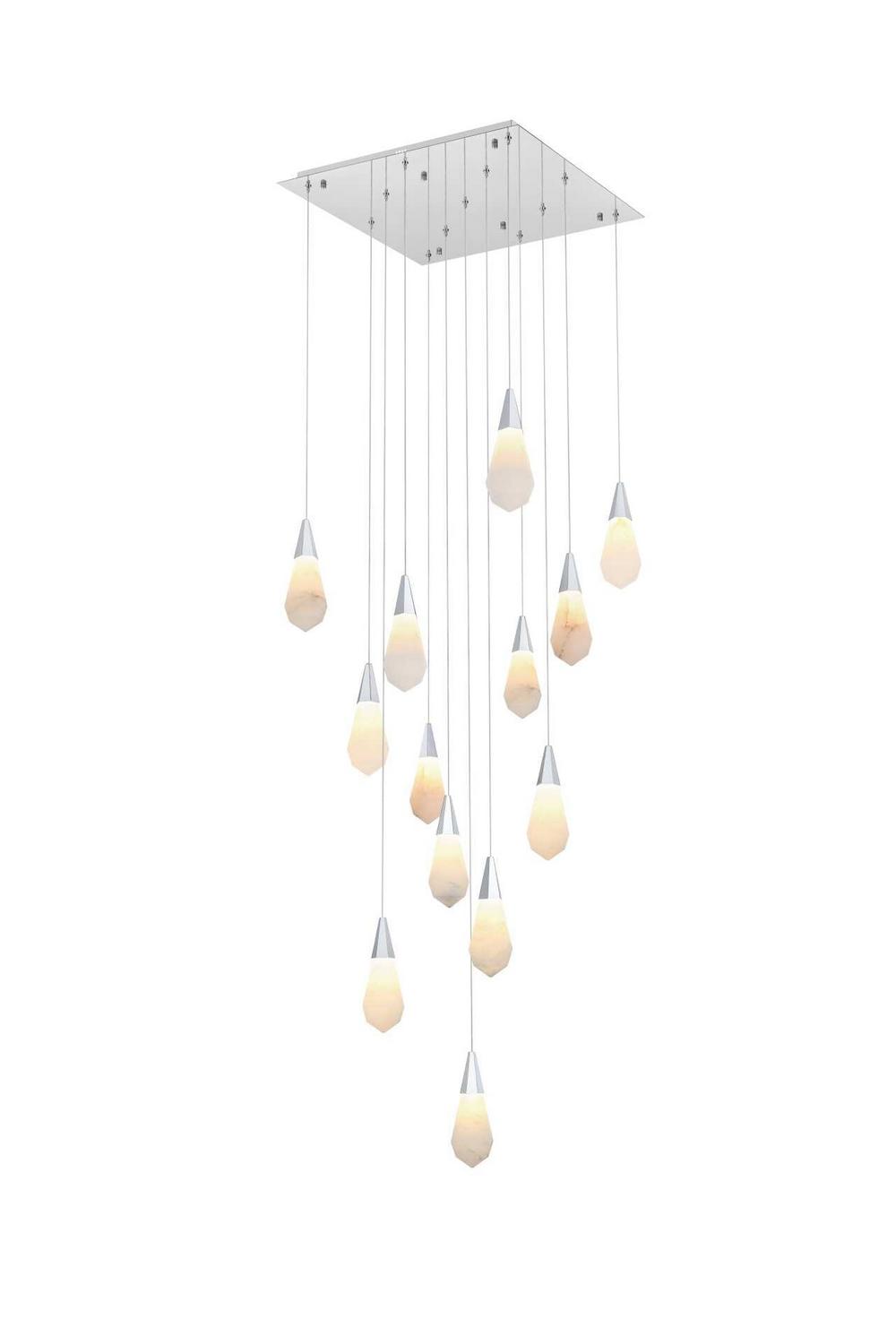 Elegant Lighting - 1013S26C-22ST - LED Pendant - Amora - Chrome