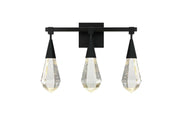 Elegant Lighting - 1013W20BK-02CR - LED Wall Sconce - Amora - Black