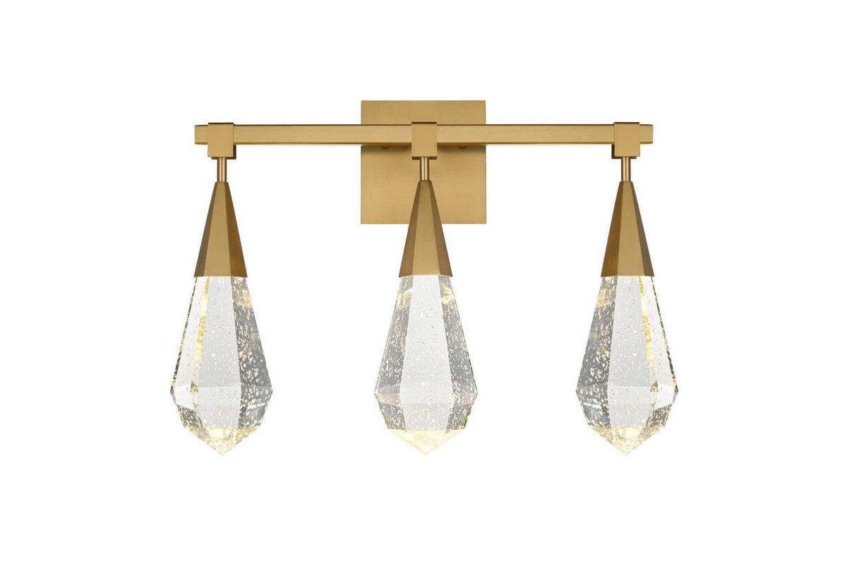 Elegant Lighting - 1013W20SG-02CR - LED Wall Sconce - Amora - Satin Gold