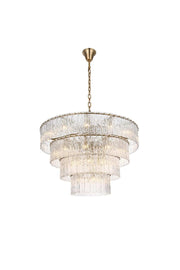 Elegant Lighting - 1015D40SG-03GL - 34 Light Chandelier - Georgina - Satin Gold