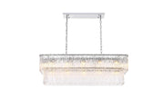 Elegant Lighting - 1015D42C-03GL - 17 Light Chandelier - Georgina - Chrome