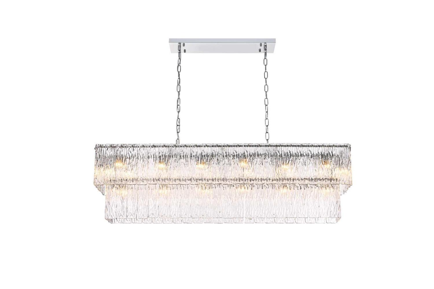 Elegant Lighting - 1015D48C-03GL - 20 Light Chandelier - Georgina - Chrome