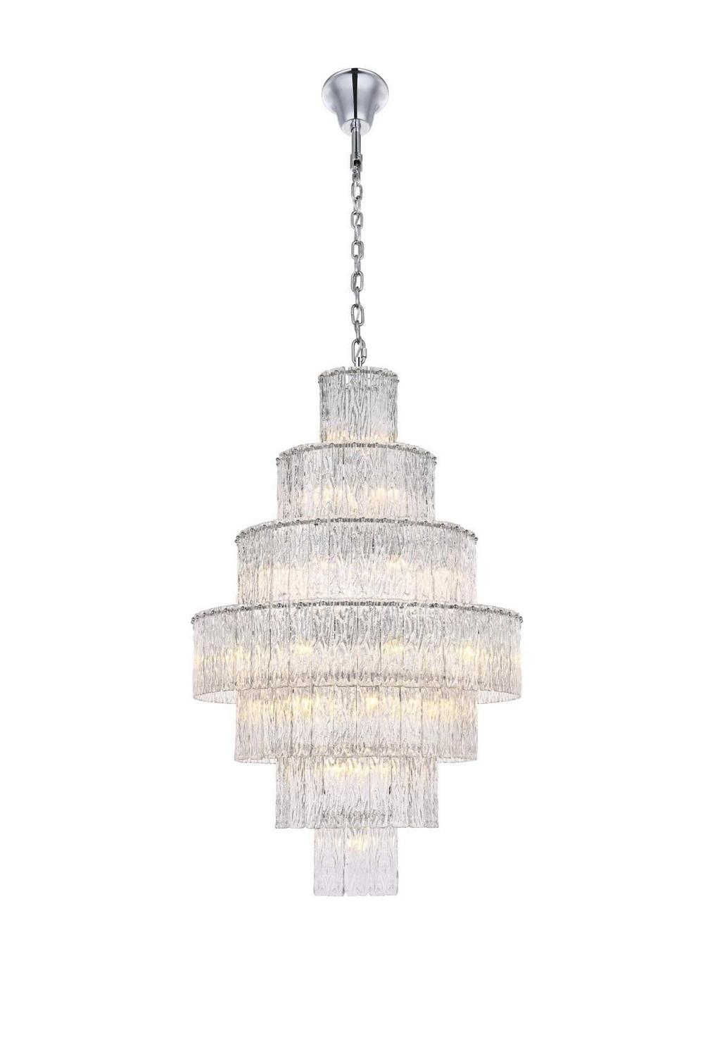 Elegant Lighting - 1015G32C-03GL - 37 Light Chandelier - Georgina - Chrome