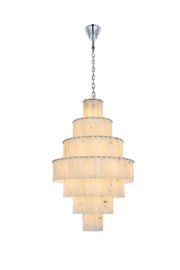 Elegant Lighting - 1015G32C-33ST - 37 Light Chandelier - Georgina - Chrome