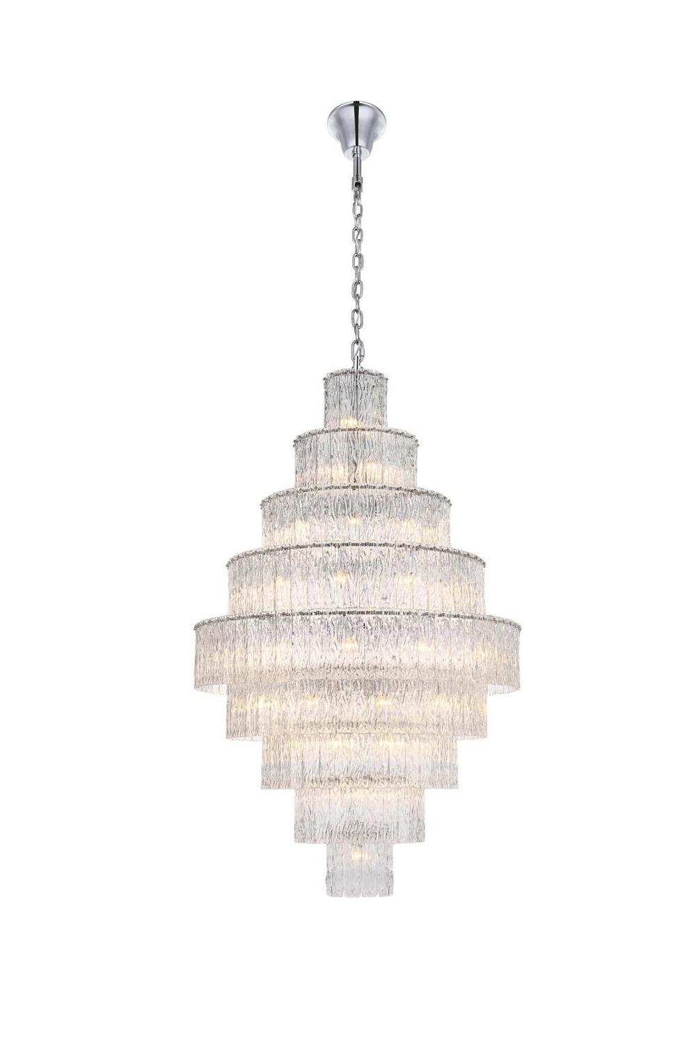 Elegant Lighting - 1015G40C-03GL - 59 Light Chandelier - Georgina - Chrome
