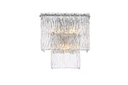 Elegant Lighting - 1015W10C-03GL - Three Light Wall Sconce - Georgina - Chrome