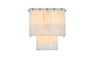 Elegant Lighting - 1015W10SG-33ST - Three Light Wall Sconce - Georgina - Satin Gold