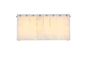 Elegant Lighting - 1015W16C-33ST - Four Light Wall Sconce - Georgina - Chrome