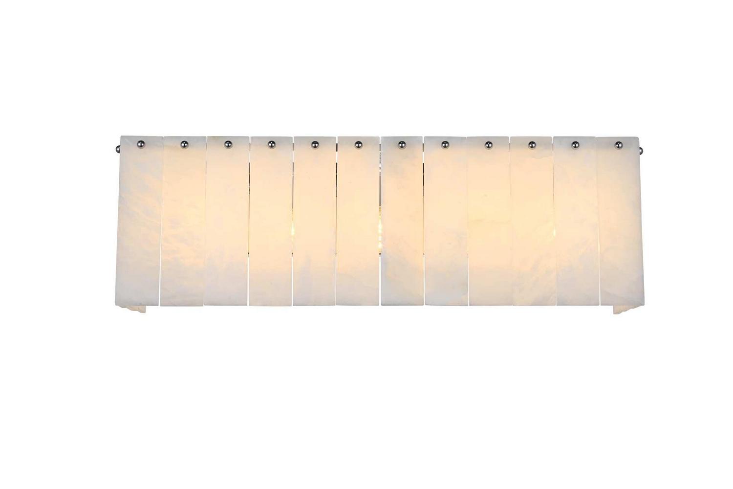 Elegant Lighting - 1015W24C-33ST - Five Light Wall Sconce - Georgina - Chrome