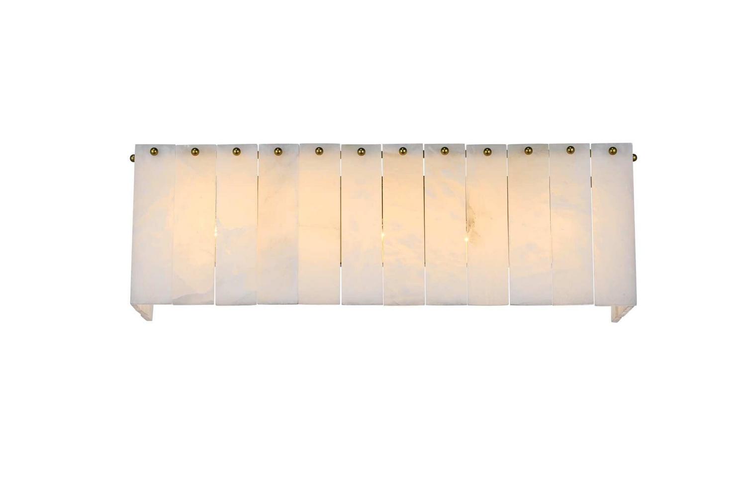 Elegant Lighting - 1015W24SG-33ST - Five Light Wall Sconce - Georgina - Satin Gold