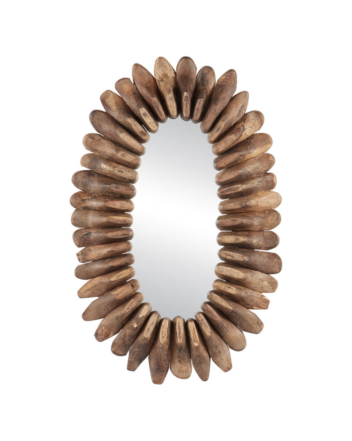 Currey and Company - 1000-0176 - Mirror - Cobbler - Natural