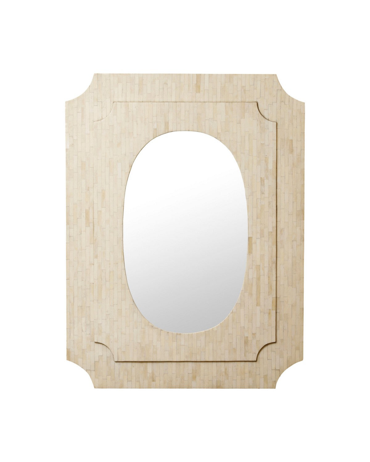 Currey and Company - 1000-0180 - Mirror - Sentimental - Natural / Brass