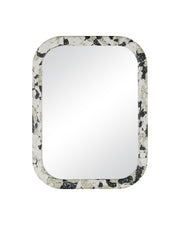 Currey and Company - 1000-0185 - Mirror - Wolcott - White / Black / Green