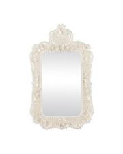 Currey and Company - 1000-0186 - Mirror - Capizelle - Natural / White