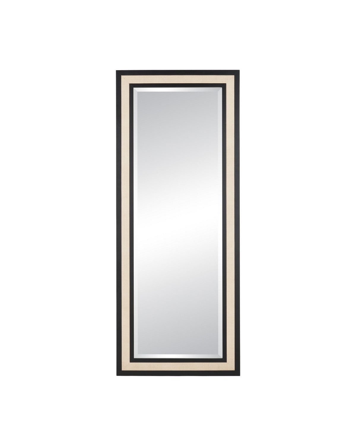 Currey and Company - 1000-0188 - Mirror - Deanna - Ivory / Black