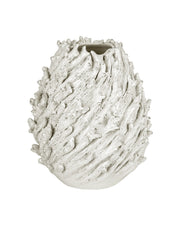 Currey and Company - 1200-1108 - Vase - Seadrift - White