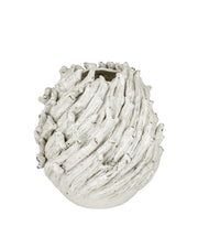 Currey and Company - 1200-1109 - Vase - Seadrift - White