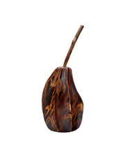Currey and Company - 1200-1111 - Object - Starfruit - Marbleized Brown