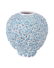 Currey and Company - 1200-1113 - Vase - Daisy Blue - Light Blue / White