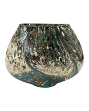 Currey and Company - 1200-1119 - Vase - Irida - Black / Beige / Green
