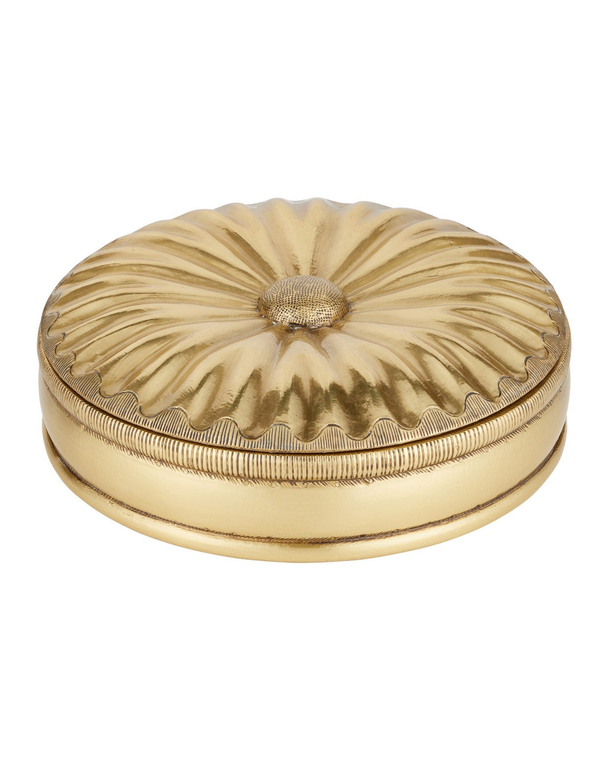 Currey and Company - 1200-1120 - Box - Pulsante - Brass