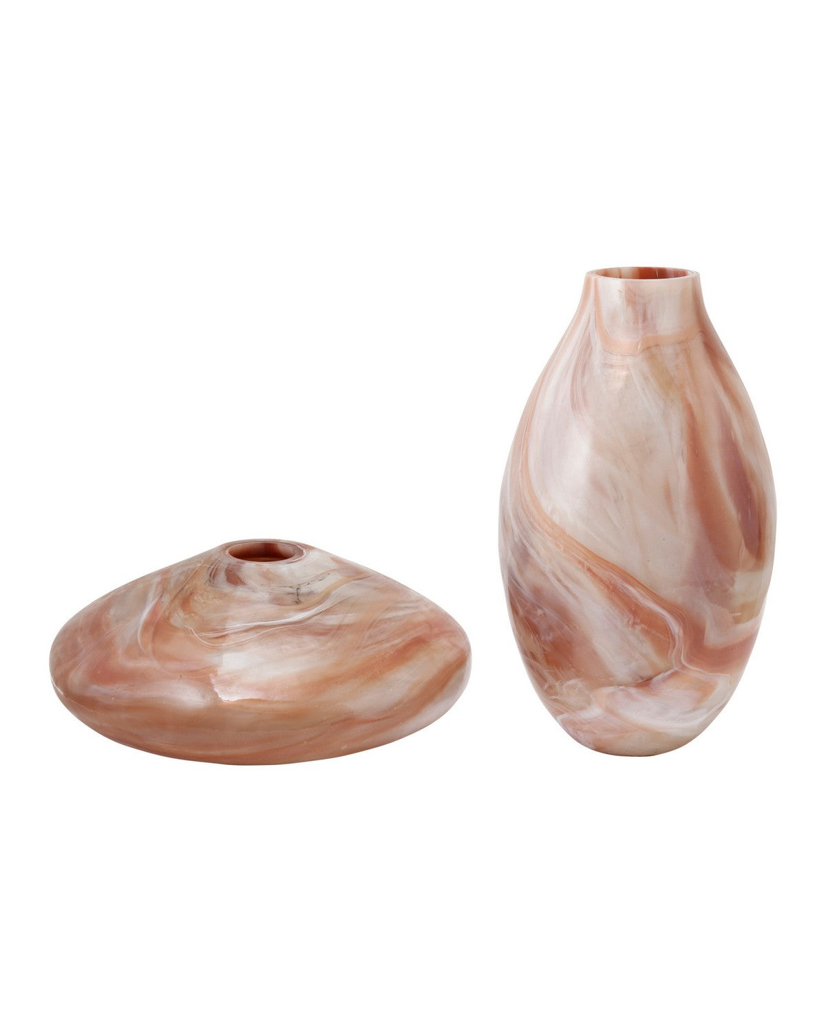 Currey and Company - 1200-1125 - Vase Set of 2 - Murmur - Rust