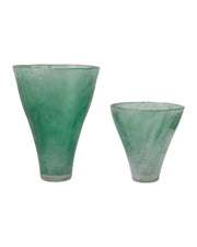 Currey and Company - 1200-1126 - Vase Set of 2 - Seaworn - Green