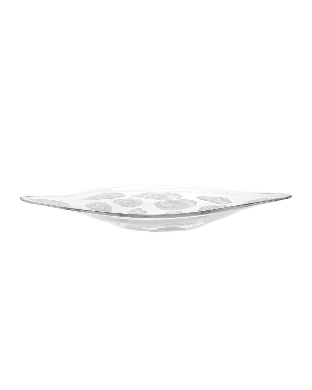 Currey and Company - 1200-1152 - Bowl - Aetheria - Clear / White