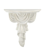 Currey and Company - 1200-1154 - Wall Shelf - Chiton - Antique Off-White
