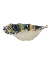Currey and Company - 1200-1170 - Bowl - Macchiato - Blue / Green / Off-White
