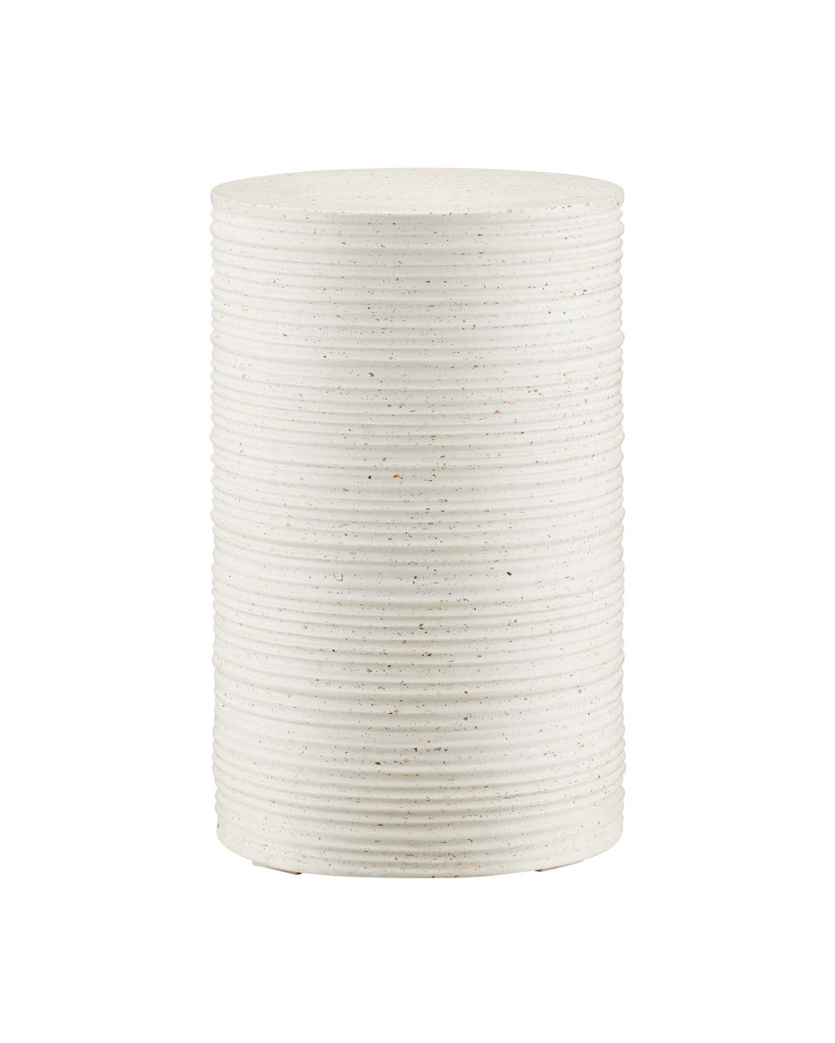 Currey and Company - 2000-0056 - Drinks Table - Cresta - Ivory Terrazzo