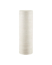 Currey and Company - 2000-0057 - Terrazzo Pedestal - Cresta - Ivory Terrazzo