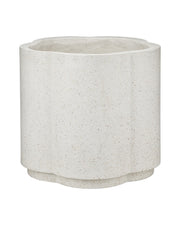 Currey and Company - 2200-0070 - Planter - Smerlato - Ivory Terrazzo