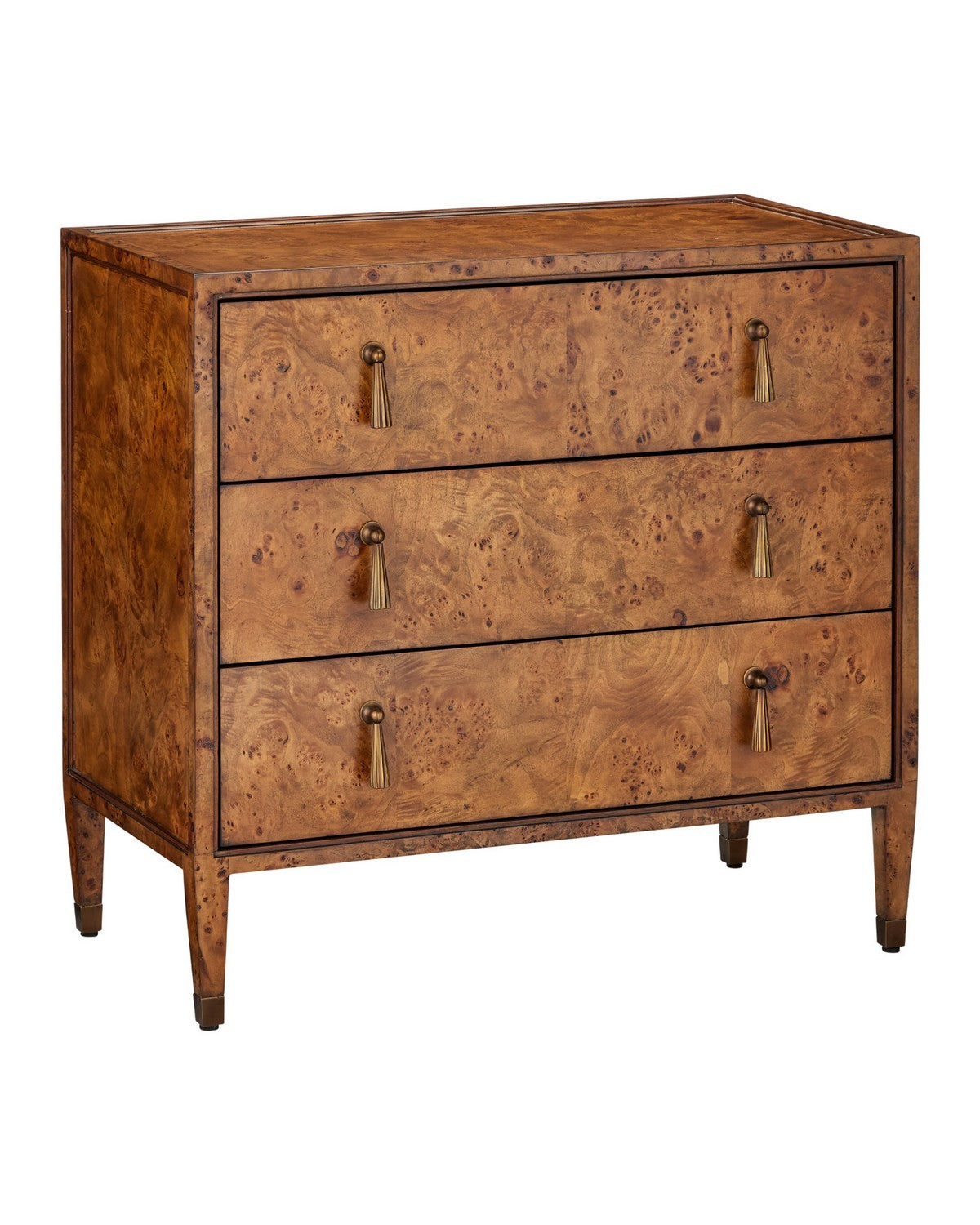 Currey and Company - 3000-0341 - Chest - Evie - Mappa Burl