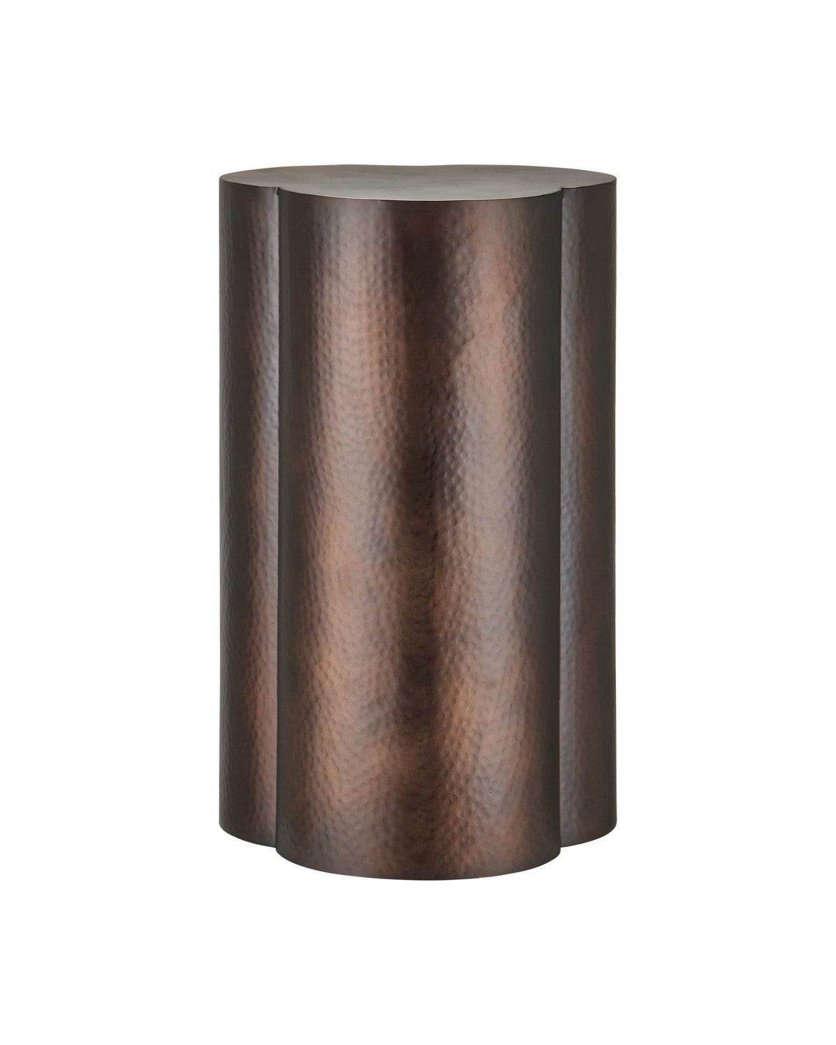 Currey and Company - 4000-0272 - Accent Table - Trebol - Bronze