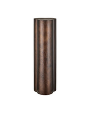 Currey and Company - 4000-0273 - Pedestal - Trebol - Bronze