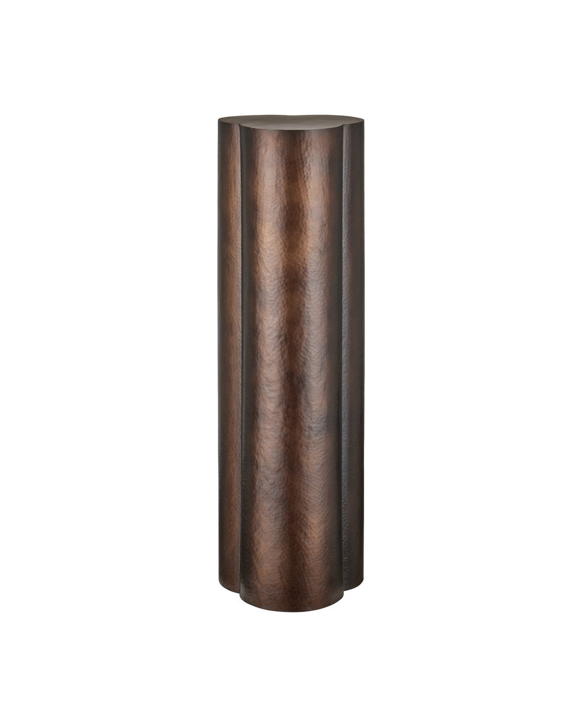 Currey and Company - 4000-0273 - Pedestal - Trebol - Bronze
