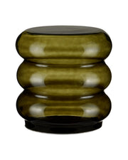 Currey and Company - 4000-0280 - Accent Table - Sophus - Clear Dark Green