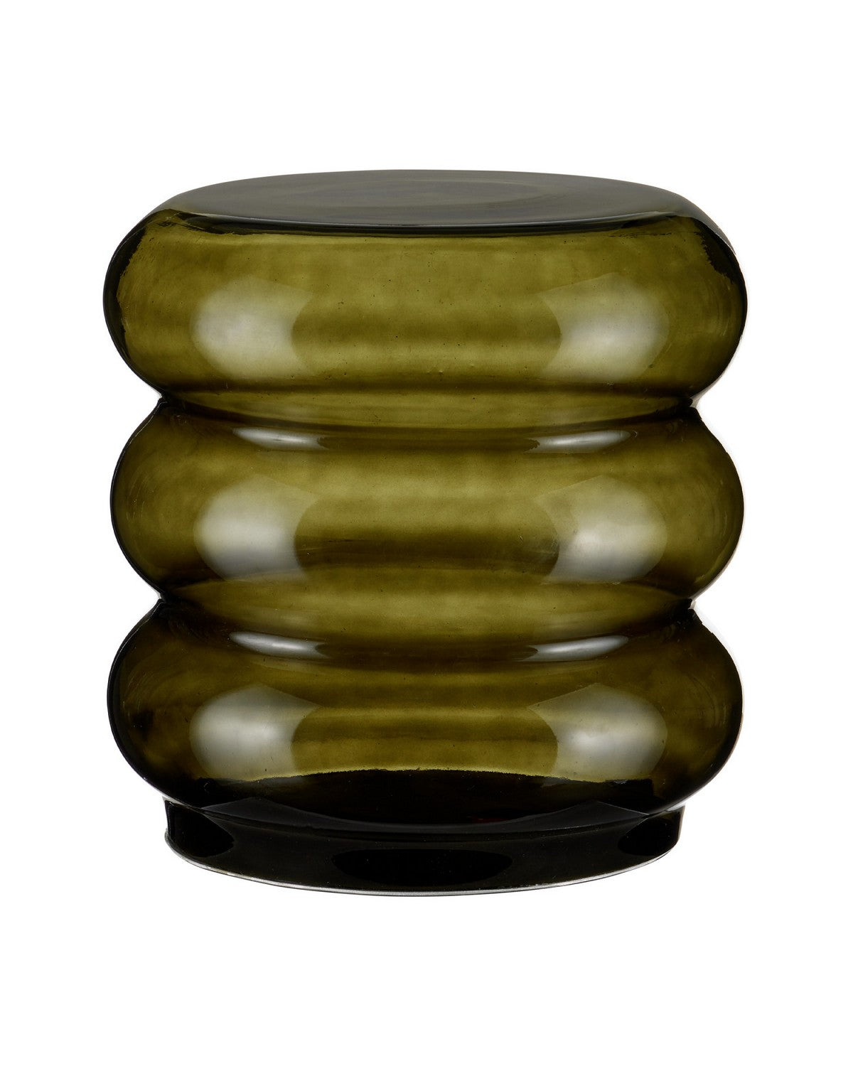 Currey and Company - 4000-0280 - Accent Table - Sophus - Clear Dark Green