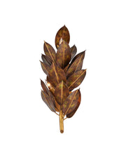 Currey and Company - 5000-0308 - Three Light Wall Sconce - Weston - Magnolia Leaf