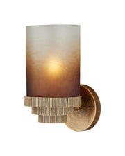 Currey and Company - 5000-0310 - One Light Wall Sconce - Thorley - Gold Luster / Antique Gold