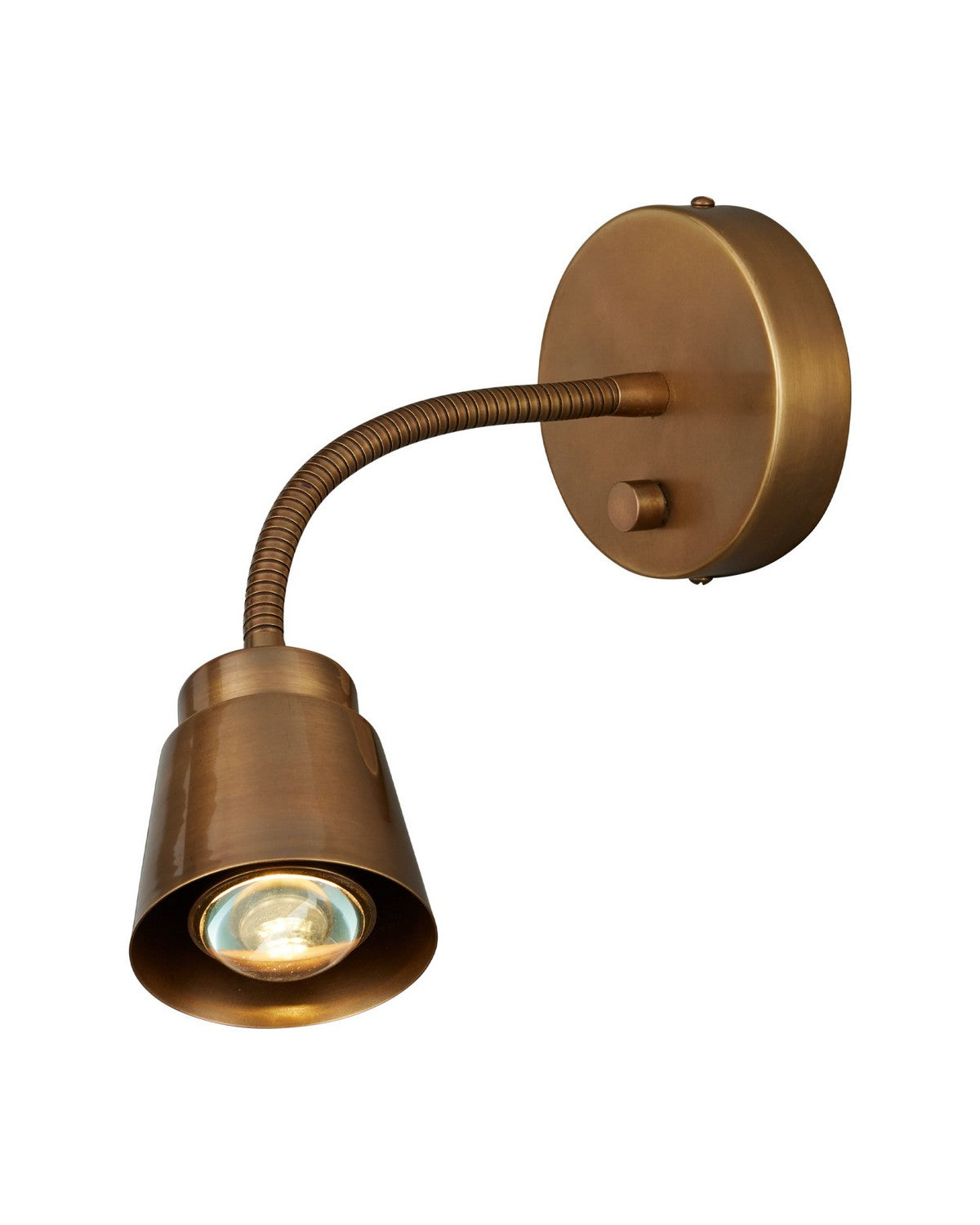 Currey and Company - 5000-0313 - LED Wall Sconce - Wilbaux - Antique Brass