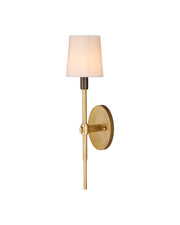 Currey and Company - 5000-0319 - One Light Wall Sconce - Grigsby - Antique Brass / Bronze