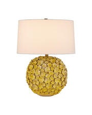 Currey and Company - 6000-1076 - One Light Table Lamp - Mantilla - Yellow