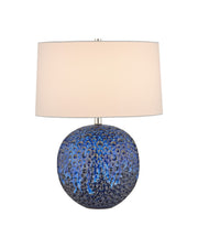 Currey and Company - 6000-1077 - One Light Table Lamp - Mantilla - Blue