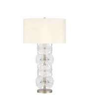 Currey and Company - 6000-1110 - One Light Table Lamp - Mallow - Clear / Champagne