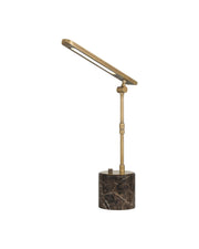 Currey and Company - 6000-1114 - LED Table Lamp - Hanford - Polished Antique Brass / Brown